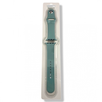 Силиконова Apple Watch каишка iWatch 38/40mm - Мента - 2 части