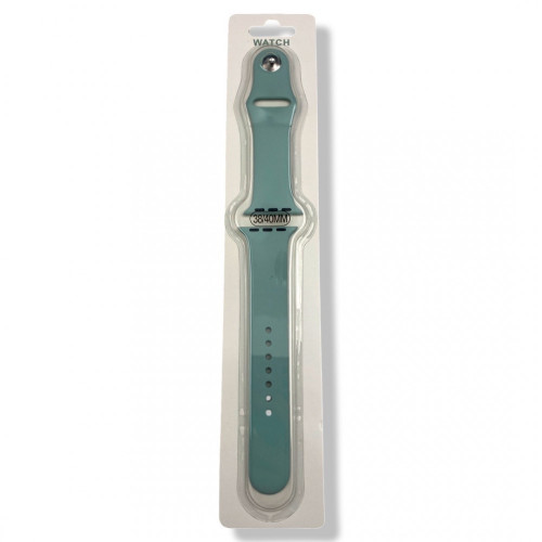 Силиконова Apple Watch каишка iWatch 38/40mm - Мента - 2 части