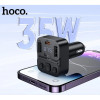 HOCO E87 FM 35W. модулатор трансмитер (2 USB изхода + 1USB-C, microSD, Bluetooth)