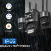 V380-SQ11-4G СОЛАРНА!!! ТРОЙНА IP Камера ( APP:V380PRO) Въртяща водоустойчива камера с 3 обектива V380-SQ11-4G СОЛАРНА!!! ТРОЙНА IP Камера ( APP:V380PRO) Въртяща водоустойчива камера с 3 обектива