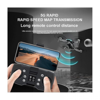 Интелигентен Дрон Night Craft 969 Aerial Drone 4K HD GPS с 2 лещи сгъваем безчеткови мотори и 2 батерии Интелигентен Дрон Night Craft 969 Aerial Drone 4K HD GPS с 2 лещи сгъваем безчеткови мотори и 2 батерии