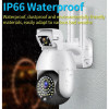 CP11-50-2H ( APP:iCam365 ) Въртяща водоустойчива WiFi камера с 2 обектива