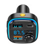 FM трансмитер XO BCC08, USB x2, USB-C, MP3, Bluetooth 5.0