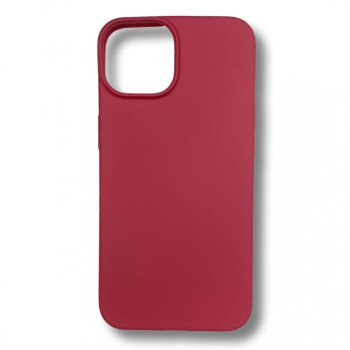 Силиконов гръб TP18 за iPhone 14 Pro - Винен