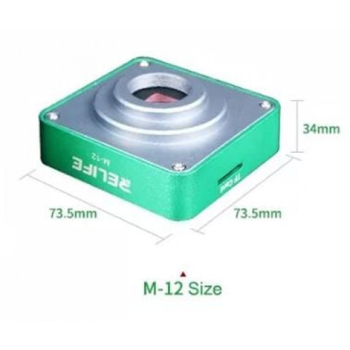 RELIFE M-12 3800W HDMI тринокулярен микроскоп HD камера
