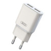 XO L92C EU Dual 2.4A зарядно устройство с Type-C кабел