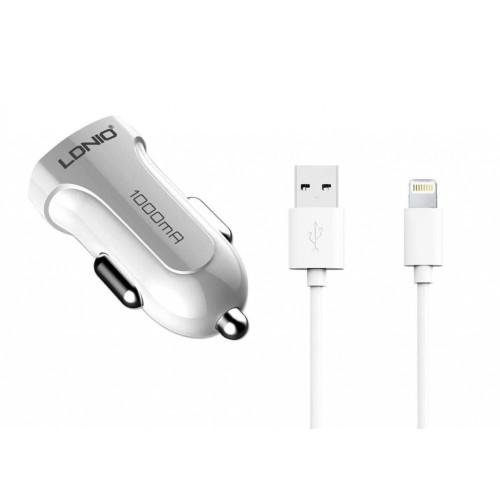 12V Зарядно LDNIO DL-C17 1A USB към Lightning