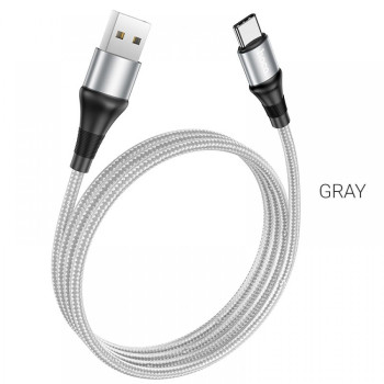 HOCO кабел X50 3.0A. USB към Type-C (1M)