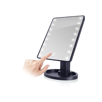 Светещо Лед Огледало Large Led Mirror 16 LED светлини - Голяма - Бял Светещо Лед Огледало Large Led Mirror 16 LED светлини - Голяма - Бял