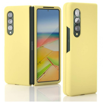 Z15 Silicone case за Samsung Z Fold 6 от 2 части - Жълт