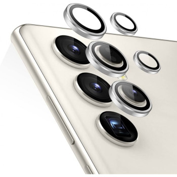 Цветен протектор за Камера Samsung S23 Ultra - Сив