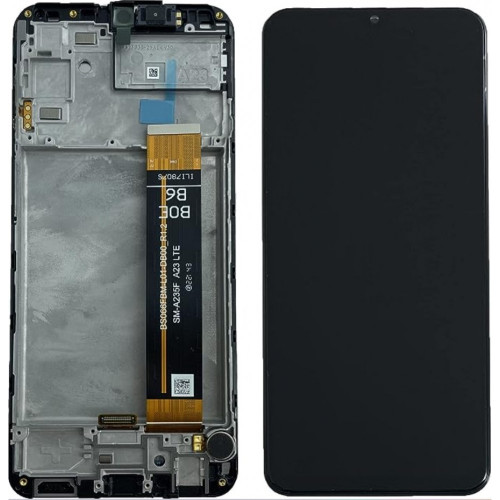 LCD Дисплей с тъчскрийн за Samsung A23 4G A235 +Рамка