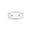 LINK★STAR TC-9 3.0A Бързозаряден USB Адаптер 220V с Lightning кабел - Бял