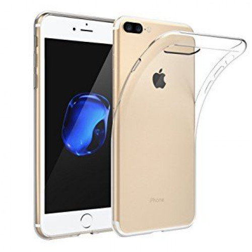 Ултра тънък силиконов кейс T-62 за iPhone 7 plus / 8 plus - Опушен Ултра тънък силиконов кейс T-62 за iPhone 7 plus / 8 plus - Опушен