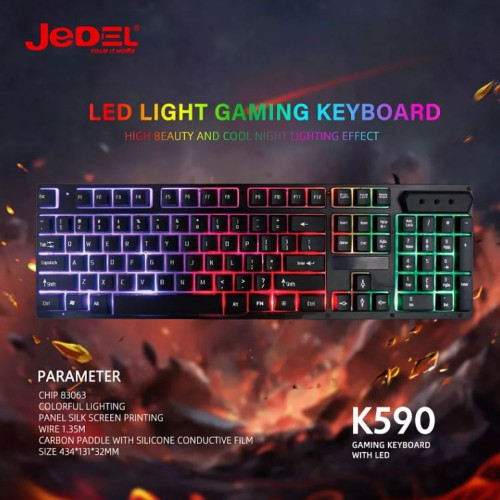 Геймърска клавиатура JEDEL K590