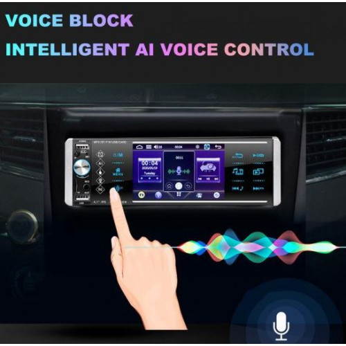 4168 MP5 радио с Bluetooth и 4'' сензорен екран видео гласов плейър ISO Mirrorlink