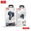 EARLDOM Трансмитер с BT ET- M62 2изх.QC3.0+ 1изх.PD USB-C с амбиентно осветление