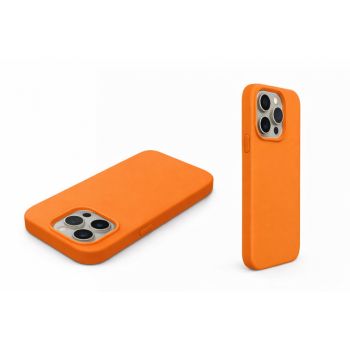 Silicone case TP-59+камера за iPhone 17 Pro - Оранжев