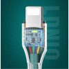 LDNIO Кабел LS631 30W 1M Fast USB към Lightning - Син