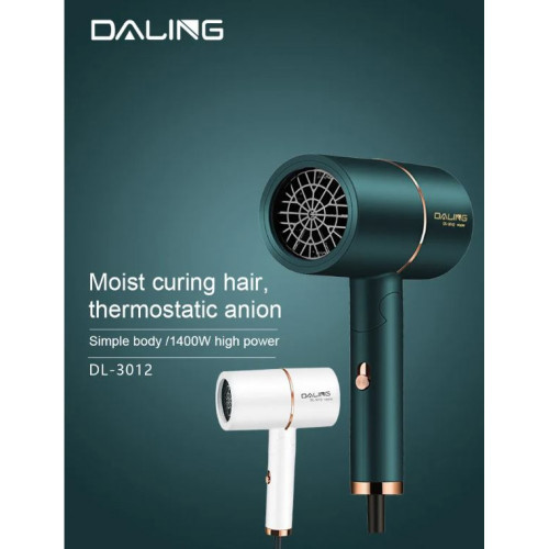 DALING Сешоар DL-3012 1400W - Зелен