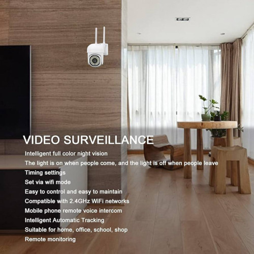 HS-H9 1080P 360 ( APP:TSCLOUD ) IP Camera 3.0MP Infrared 3.6mm Външна охранителна камера