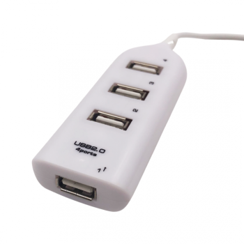 HUB Разклонител към USB 2.0 4 Ports - U003 U03 - Бял