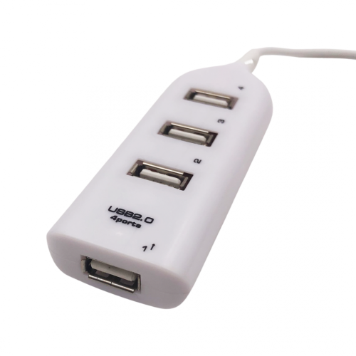 HUB Разклонител към USB 2.0 4 Ports - U003 U03 - Бял
