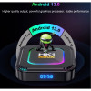 2025 HK1 RBOX K8S RGB TV 4K HDR ULTRA HD android 13.0 TV Stick 4GB+64GB 2.4/5G Wifi 100M-LAN порт Netflix Youtube Media Player