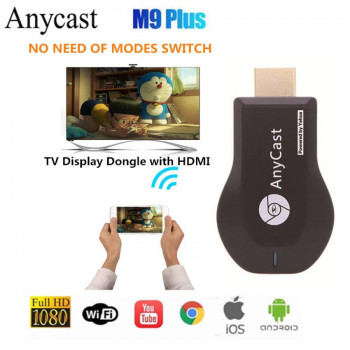 AnyCast M9 Plus – Безжичен медия плейър с HDMI, двуядрен процесор, DLNA, AirPlay, Miracast, Cloud AnyCast M9 Plus – Безжичен медия плейър с HDMI, двуядрен процесор, DLNA, AirPlay, Miracast, Cloud