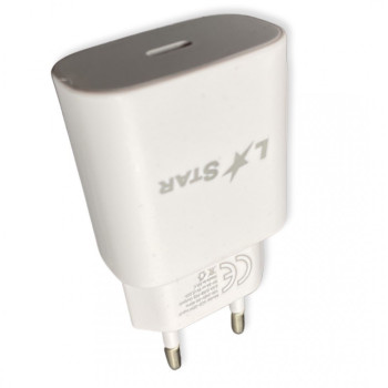 220V Зарядно SCD-20W L✮Star 2в1 2A USB-C на USB-C 2A