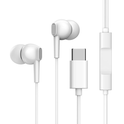 JOYROOM JR-EC02 Слушалки Type-C - Бял