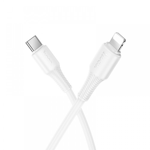 HOCO кабел X120 PD27W Type-C към Lightning (1M) - Бял