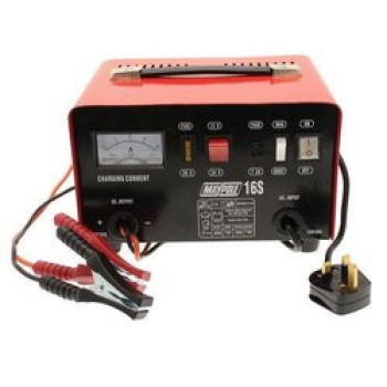 Зарядно за акумулатор LC-50 12/24V 20A 50AC Европейско 500W - Червен Зарядно за акумулатор LC-50 12/24V 20A 50AC Европейско 500W - Червен