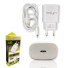 220V Зарядно SCD-20W L✮Star 2в1 2A USB-C на Lightning 2A