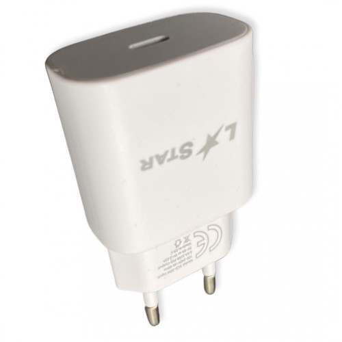 220V Зарядно SCD-20W L✮Star 2в1 2A USB-C на Lightning 2A