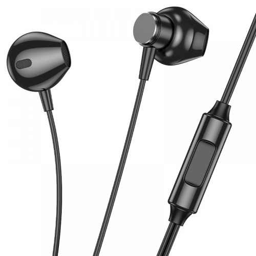 HOCO Слушалки M125 с микрофон 3.5mm (Черен)