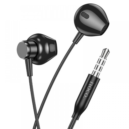 HOCO Слушалки M125 с микрофон 3.5mm (Черен)