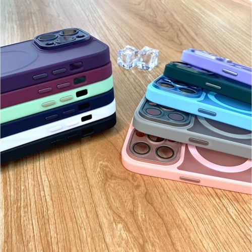 Луксозен кейс+MagsafeTP-27 +камера за iPhone 17 - Черен Луксозен кейс+MagsafeTP-27 +камера за iPhone 17 - Черен