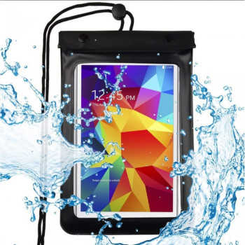 Водоустойчив калъф за таблет голям 27x19cm W-22 - Черен