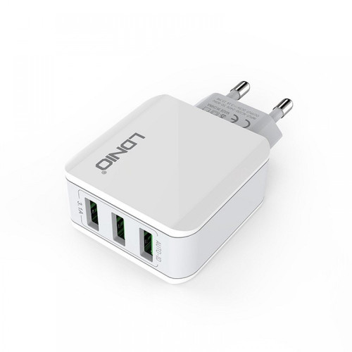 220V С 3 - изхода USB LDNIO A3301 3.1A USB Micro USB