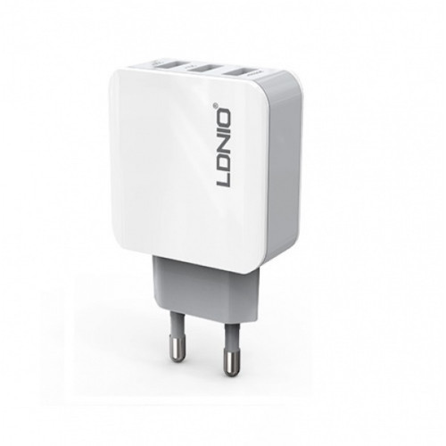 220V С 3 - изхода USB LDNIO A3301 3.1A USB Micro USB