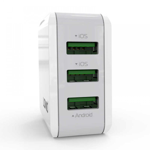220V С 3 - изхода USB LDNIO A3301 3.1A USB Micro USB