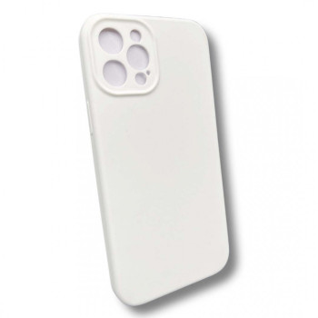 Silicone case TP-59 +камера за iPhone 17 Pro Max - Бял