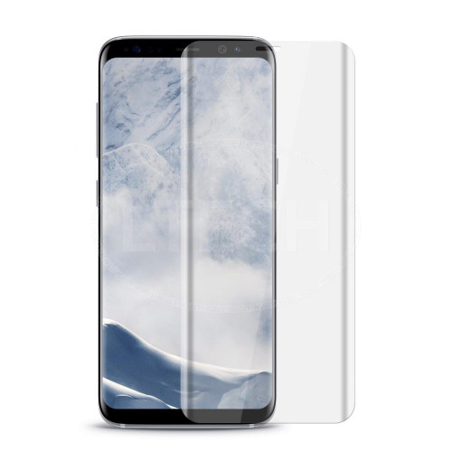 3D Стъклен протектор за Samsung S8 plus + - Прозрачен 3D Стъклен протектор за Samsung S8 plus + - Прозрачен
