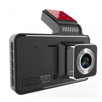 S2 1080P Автомобилен DVR камера с G-сензор Видеорекордер и Камера за задно виждане Двоен обектив HD
