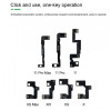 TB-04 Откриване/Четене/Записване Интегриран RELIFE 3 в 1 FACE ID детектор за iPhone X-11 Pro Max Dot Matrix Facial Repair Tool