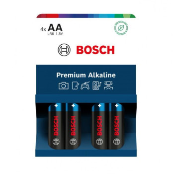 0049 Батерии Bosch Premium Alkaline AA 4-blister