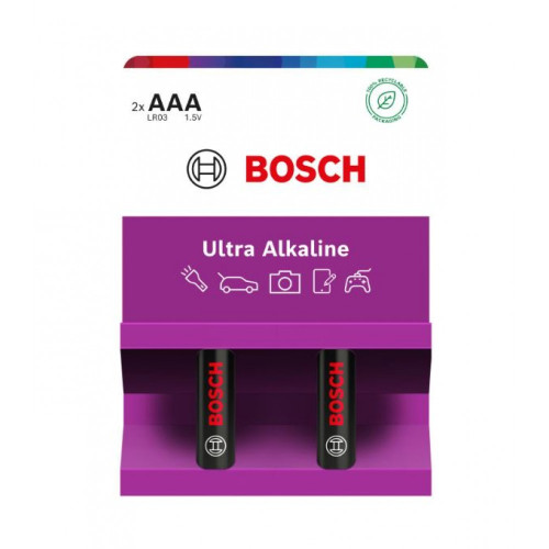 0094 Батерии Bosch Ultra Alkaline AAA 2-blister