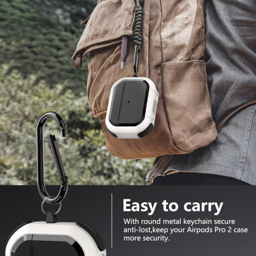 Удароустойчив калъф BN-17 за Airpods 3 - Бял