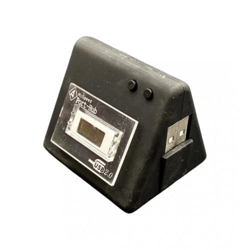 HUB Разклонител USB към USB Micro USB 2.0 4 port hub - Черен KLT-094E